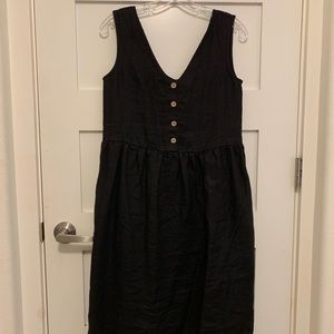 NotPerfectLinen Customized Smock Dress